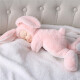 Ozhijia Dream Dress Up Doll Simulation Doll Talking Intelligent Soothing Sleep Rag Doll Play House Children's Toy Girl Birthday Gift Pink