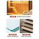 Cat cage villa, super large free space, household cat cage, indoor two-story, cat luxury cathouse, solid wood cat B2 waterproof model: 90X60X90CM, thickened 1.2cm, master installs it on the door
