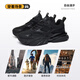 Jeep Spirit Jeep Chaussures masculines mode Chaussures papa hommes Chaussures de sport confortables hommes Chaussures décontractées Men 0310 Graphite noir 43