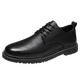 Lwok nuevo producto zapatos de cuero casual para hombres de moda de moda