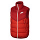 Nike (NIKE) new down jacket men's winter sports and casual comfortable and warm hat-free vest vest CV8975-673/Arikanomiya hidden blue S