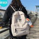2023 new Clover Backpack for men and women sports and casual students computer schoolbag 20-35 liters rice white