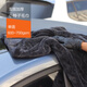 CHUSHE superfine small fiber double-sided braids water-absorbing car water-absorbing towel professional water-absorbing towel gray traceless water towel double-sided gray (60*90 thickened) 10 pieces