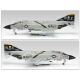 ACADEMY爱德美 1/72美国战斗轰炸机拼装军模仿真摆件进口礼物模型 F-4J 鬼怪/骷髅战斗机 12529