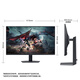 
Samsung (SAMSUNG) 27-inch G50D 180Hz 2K 1ms (GTG) Fast IPS HDR400 Rotary Lift Xuanlong Knight Esports Monitor LS27DG502ECXXF