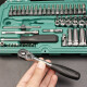 Sata Sata Sata 1/41/4-Zoll-Hülle Schraubenschlüssel 52-teiliger Hülsenschlüssel Set 09002 Auto Reparatur schnell 5 mm Kurzschlärm-11304