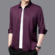 Hengyuanxiang de la nouvelle chemise de soie de mûrier pour le printemps et automne à manches longues et à manchette à longue manche à longue manche à longues manches,
