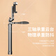 COUDY Mobile selfie stick tripod 1.7 meters with Bluetooth remote control fill light live broadcast bracket floor-standing outdoor portable gimbal travel Douyin remote shooting video and photography 1.7 meters metal pole + single fill light + charging Bluetooth remote control + storage bag