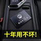 Package de carte de permis de conduire, cas de protection de permis de conduire en aluminium personnalisé en aluminium, clip de carte de permis de conduire, rouge festif [quatre emplacements de carte]