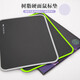 LINGSHE resin mouse pad hard rubber pad 280*220*2 e-sports game mouse pad computer office mouse pad starry sky black resin pad resin 280*220*2 green edge