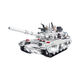 Compatible con bloques de construcción de LEGO con alta dificultad y enormes tanques de nieve de control remoto para niños de 7 a 10 años, juguetes ensamblados para niños Dongfeng 41 Caja de regalo de mano con exquisito balístico de misiles