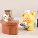 Gourmet Butter Bear Blind Box Ornaments Trendy Toys Blind Box Dolls Desktop Decoration Ornaments Children's Day Gift Butter Bear [Random]
