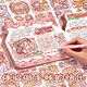 Kathana Little Machi Hand Account Set Gift Box New Style and Paper Tape Material Free Toys Children's Girl Stickers New Product Package Whole Roll Stickers Book Tool Gift Pack [127-piece Set] Little Machi Package + Hand Account Sticker Package + Tool Gu Card