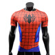 Heroes of Avengers Iron Batman Spider-Man Captain America Superman Tights Men's Running Sports Fitness Slim Elastic Quick-Drying Lightweight Short-Sleeved T-Shirt Black Superman XL Suitable for 180-190CM80-90KG