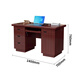 Zuosheng office furniture staff desk single computer paint table desktop writing desk manager desk 140*70 style 2