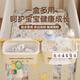 JPHZNB bedside storage bag hanging bag crib storage hanging basket bedside baby diaper table side diapers cream white - full-enclosed hanging basket storage