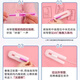 Kotex Tampons, Tante Schwimmartefakt, eingebaute unsichtbare Menstruationstampons vom Katheter-Typ Multi-Type, [10+8 Stücke], große Strömungstampons, importierte Baumwollkern, kurze Katheter-Baumwollstreifen, importiert aus Europa