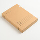 Thai Dark 674G Box de fichier de technologie de papier Kraft importé A4 Nouveau GB standard / T11822-2008 Ligne de fichier de science et de technologie Largeur latérale 40mm 1