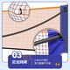 Montover Badminton Net Frame Portable Folding Indoor and Outdoor Badminton Net Portable Tennis Volleyball Shuttlecock Standard Single and Doubles 5.1m Standard Model Net Frame*1 Net*1 Badminton*3 Hand Glue*2 Palm Guard*2