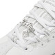 Skechers 10-jähriges Jubiläum Diamant Gedenkausgabe Panda Schuhe gepolsterte Sport- und Freizeitschuhe hochwertige atmungsaktive Daddy-Schuhe Frauen 12241/WSL Diamond Model-White/Silber 38 38