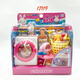 Kitchen refrigerator mini dressing table cake simulation medical tools washing machine girl play house toy 37011 cute 17081 Yiyan pink rabbit-mini toaster