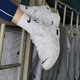 耐克（NIKE）女鞋2025夏季新款Air more Uptempo皮蓬减震篮球鞋大童运动休闲鞋 DH9719-100白色 37.5