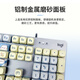 Logitech [Haipi Kitten] K845 Keyboard mécanique Gamiage Keyboard Office Clavier de bureau en taille réelle Backlight E-Sports Poulet Keyboard Moa High Ball Keycap K845 Tea Shaft-Haipi Kitten