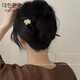 Qianla ancient style flower tassel hairpin for women's summer ball head cheongsam wooden hairpin temperament hair wooden hairpin - Lily of the valley pendant A10-301