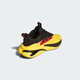 阿迪达斯 （adidas）男鞋AlphaBoost V2 新款复古休闲轻便透气减震运动休闲鞋男老爹鞋 黑黄IH3886 38.5