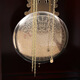 POWER Bawang Machinery Flooring Clock Living Room European and American Old Light Luxury Standing Clock Modern Simple New Chinese Pendulum Clock Eight-Chongqing High-quality Solid Wood 1502MA 8 Gonghong Meimei