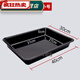 Chujiang Supermarket Pork Tray Fresh Tray Cold Fresh Meat Display Tray Black Plastic Freezer Tray Commercial ABS White 30*60 Rimi*10
