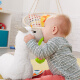 Fisher-Price 0-1 year old baby soothing doll - cute alpaca GHJ03 for sensory enlightenment