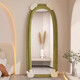 Feiwang Tengda Ganzkörper Spiegel bodenstörendem Mirror Home Schlafzimmer Spiegel Internet Promi Ins Style Cloding Store Anpassungsspiegel Spezialförmiger Bären-Dressing-Mirror Milk Tea Bär [60*160] Lieferung an Ihre Tür [Ultra-klare Spiegel exquisite weiche Tasche]