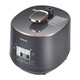 Panasonic electric pressure cooker, 2 liters for 2-3 people, 24-hour smart reservation, one-click exhaust, waterless cooking, removable and washable inner and outer lids SR-PB201-H