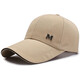 Hjzh Hut Männer Frühling und Sommer koreanischer Stil Baseballhut Outdoor ausgedehnt Sonnenschutz Sonnenhut Dome Casual Letter Fishing Marine Blau Verstellbar