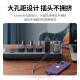 Green joint lightning protection socket surge resistance 4-position separate control surge resistance plug/wire board/wire plug/plug/plug board/desktop wire drag board new national standard Yueying gray full length 2 meters