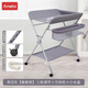 Mo Peng Diaper Change Operating Table Aimedo Diaper Table Baby Care Table Multi-function Foldable Massage and Touching Table Strengthening Bath Tub Style-Fashion Gray