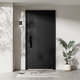Modern thickened Class A security door entrance door + thickened insulation new hidden hinge mother door + smart lock Mechanical lock 2150*1050/2250*960