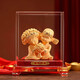 Platinum Xixi Rongshajin Hochzeit Geschenke für frisch verheiratete kreative praktische Hochzeit Ornamente für beste Freunde Engagement Gedenk Geschenke für Freunde Hochzeitsdekorationen Rongshajin wird als Paar geboren