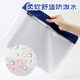 Dumei File Bag A4 großes Kapazitätsnetz erweiterte wasserdichte Office-Bag-Datei-Tasche Weiche, nicht organisierende, weastbeständige, faltbare, breite, nicht leicht zu falten, Männer und Frauen-Taschen hochwertig 683 [1 Pack] Blau A4 verbreitert und verdickt