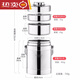 Yingtang 304 Edelstahl -Isolierung Pot, tragbarer Isolierhebeetopf, Büroangestellte mit großer Kapazität 1,8L -MCTG9274 (Upgraded -Modell)