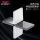
DELIXI switch socket panel ultra-thin acrylic panel CD226 Dehao Starry Sky Gray Frameless Flat Socket Inclined Five-hole Socket