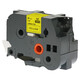 ETT-Applicable Brothers Label Machine Ribbon 161 561 761 261 36mm Yellow-Back Black Text ETT-661 Etikett Machine Ribbon