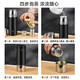 Guiren full steel thermos cup 316 stainless steel tea for men tea water separation cup for men and women household gift lettering customization gentleman black 480ml