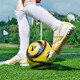 
FEELACES football shoes broken nails TF men and women adult children's shoes for youth anti-slip training artificial grass middle school entrance examination leather rubber sole shoes 2022 Platinum broken nails 41 [socks + protective plate + shoe bag]