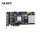
ALINX Black Gold FPGA Development Board xilinx Kintex7 k7 7325 Industrial Control 4K Video Image Processing PCIE Optical Fiber Communication Data Acquisition and Transmission XC7K325T AV7K325 AN9767 DA Package