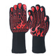 
Golmud high temperature resistant gloves 800 degree heat insulation thickened anti-scalding fireproof and flame retardant silicone microwave oven GM580