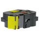 ETT-Applicable Brothers Label Machine Ribbon 161 561 761 261 36mm Yellow-Back Black Text ETT-661 Etikett Machine Ribbon