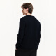 Jack Jones (Jack/Jones) Men's Autumn and Winter New Fashion Versátil Versátil Cárdigan Cardigan Sweater Knited Knited Sweater Jinglu Style Sweater Men's Base Mass E39 Hidden Blue L 180