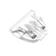 
Applicable to Pepe baby haircutter ceramic knife head PP666A / PP699A / PP688A / PP006 charging cable New PP666 [silent knife head]